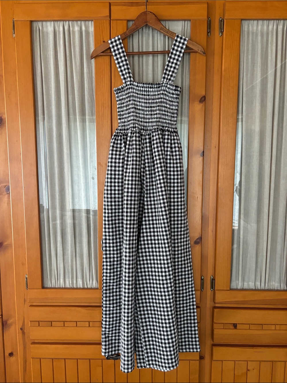 Cotton Gingham Jumper